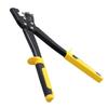 Light Steel Keel Keel Fixing Crimping Hand Tool for Keelboard and Drywall Punch Lock Steel Soft Handle Stud Crimper for Decorative Ceiling Clock Bands