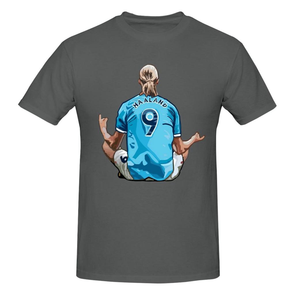 Erling Haaland Vintage T Shirts Graphic Y2k Anime Customized Tshirt For Unisex Wounisex Tops