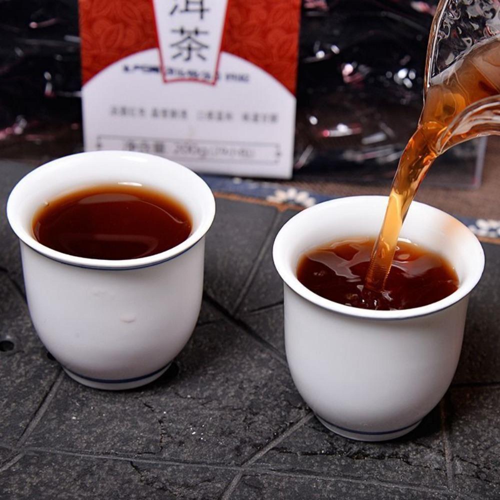 Pu'er tea in bulk PVC individual packaging new tea ripe tea Yunnan black tea