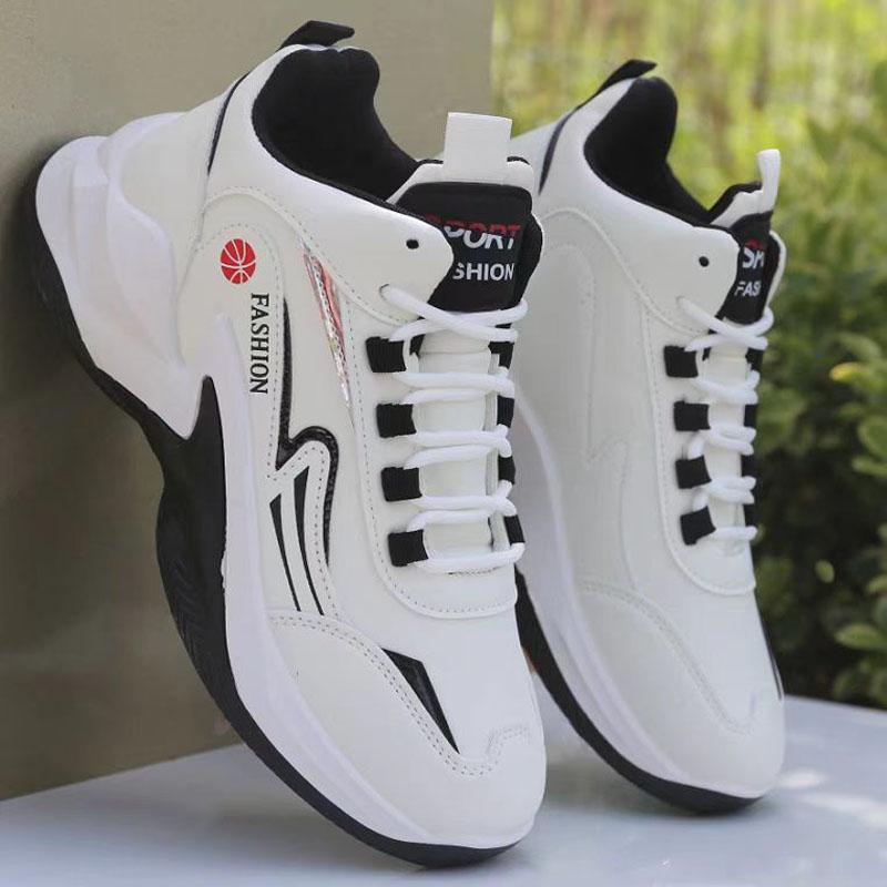 Men's Breathable Basketball Shoes Sport Outdoor Sneakers Cushioning Basketball Sneakers Men's High-top Breathable Athletic Shoes