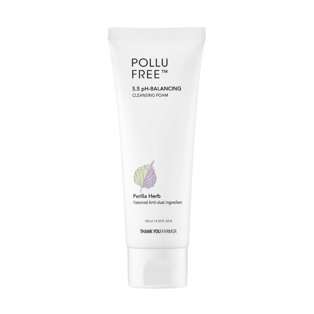 

THANK YOU FARMER Pollu-Free 5.5 pH Balanced Cleansing Foam 120ml - Gentle & Purifying