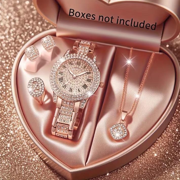 

Fashion Temperament Light Luxury High-End Diamond-Encrusted Women S Watch Versatile Personalized Steel Belt Watch large price