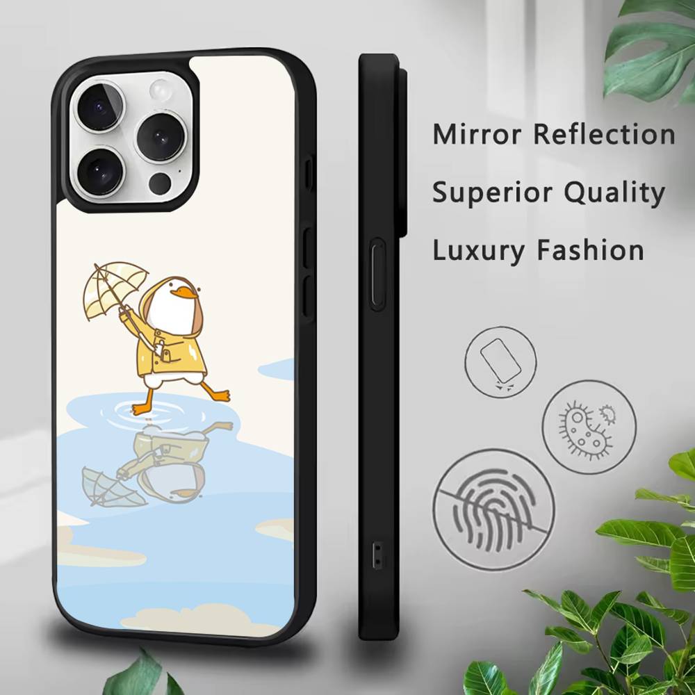 Funny D-DucK Goose meme Phone Case For IPhone 17,16,15,Pro,Max,Air,14,Plus,13,12,11 Magesafe Wireless Charge Cover