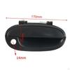 4 Pieces Car Exterior Door Handles Black 96601475 96601472 Replacement for Matiz Easy to Install