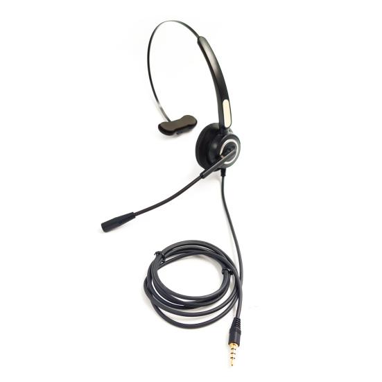 U900 H510 Telephone Headset High Fidelity Noise Reduction Breathable 3.5mm RJ9 MIC Long Cable Call Center Headphone for Telemarketing