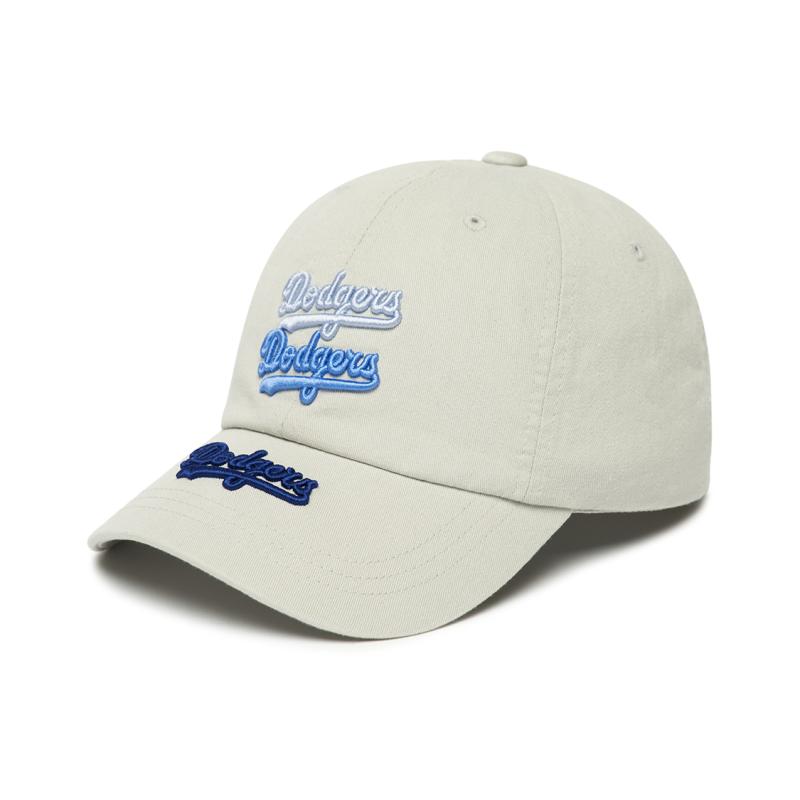 MLB Cotton Baseball Caps Unisex White Fashion 3ACPLA02N-07GRS