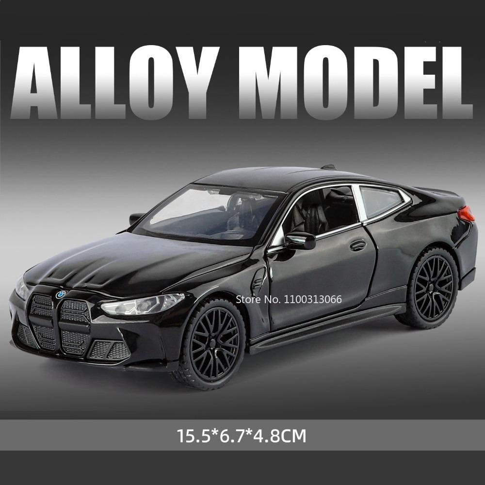 1:32 M4 Toys Cars Models Alloy Diecast With Sound Light Miniature Vehicles Exquisite Interior Supercar Perfect Gifts for Kids