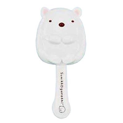 Einzigartige Sumikko Gurashi gestanzte Haarbürste, Eisbär, Haarbürste, Eisbär, 66 g, Größe ca.. H17,5 B8cm/Gewicht ca.