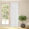 Curtain Floral Panel Window Screen Drapery Drape for Dining Room