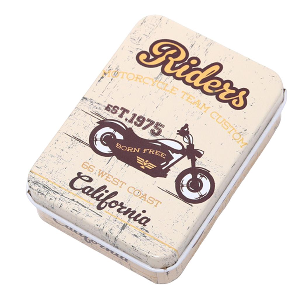 Cute Cartoon Storage Boxes  Metal Tinplate Box Small Empty Cartoon Trinket Coin Containers For Stickers Watercolor Jewelry