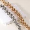 European and American Hip-hop Exaggerated Jewelry, Heavy Metal Chain Single-layer Necklace, Geometric Simple Collarbone Chain