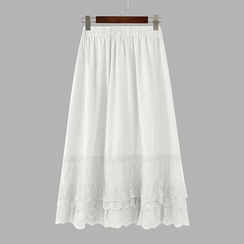 

ZANZEA Женские повседневные свободные летние длинные юбки с эластичной резинкой на талии S