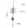 Hexagram Crystal Ball Wind Chime