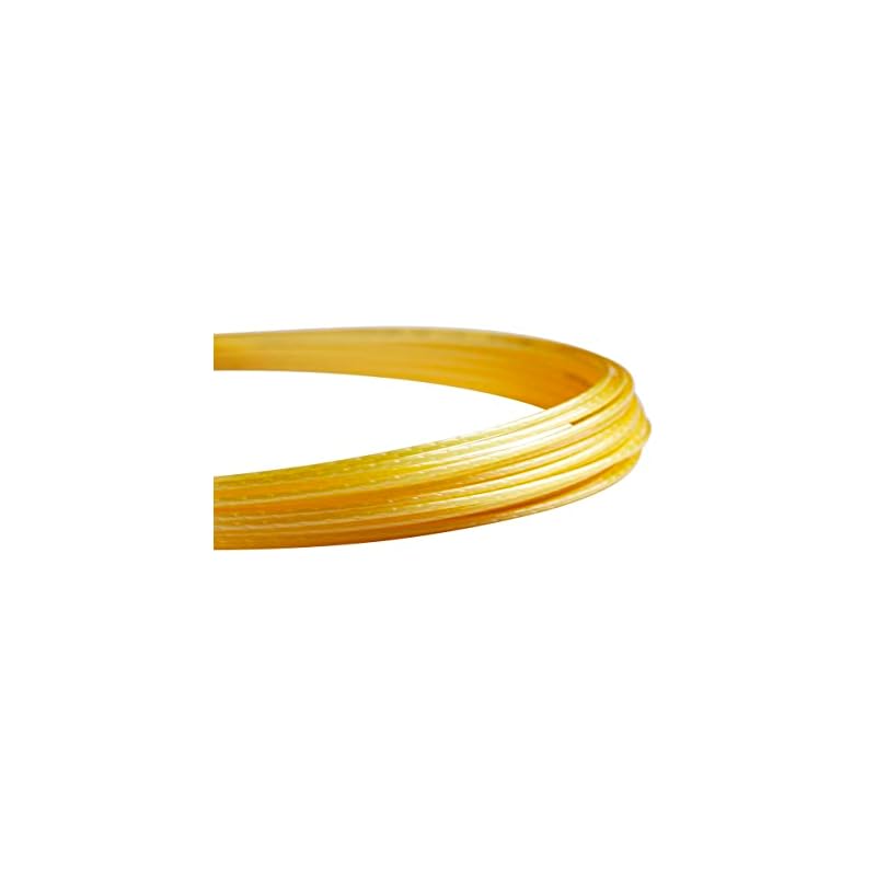 LUXILON Tennis String, 4G ROUGH 125 [200m Reel] WRZ990144, Yellow