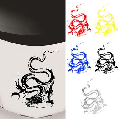 Car Stickers Exquisite Dragon Totem Vinyl Stickers Car Bumper Rear Window Helmet Refrigerator Laptop Decal