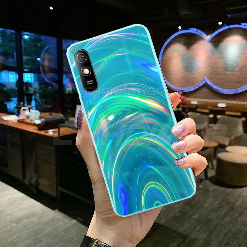 Buy Fashion Rainbow Mirror Case For Xiaomi Redmi 9A Note 9S