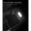 SEAMETAL Mini Car Touch Light for Floor Trunk Hood Ceiling USB Rechargeable Magnetic Ambient Lamp Auto Interior Reading Light