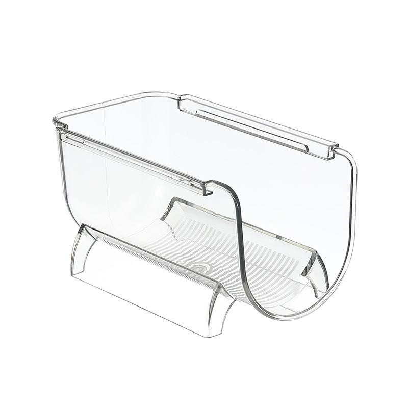 

Одиночные/двойные/тройные штабелируемые держатели для бутылок с водой, кухонный органайзер для вина, подставка для организации, контейнеры для хранения в холодильнике 1-tier