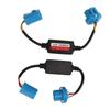 2Pcs Headlight Decoder 9007 HB5 Plug 12V DC Error Anti Flicker Resistor Canceller for LED Headlight