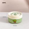 WORTHBUY Cute Thermal Bento Box Portable 304 Stainless Steel Lunch Box Heatable Sealed Leak-proof Food Container For Kids