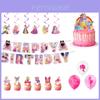 Barbie Birthday Party Balloon Set With Banner 4 Pieces Includes Banner 18pcs Balloons 12pcs Small Inserts 1 Large Insert