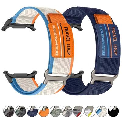 Nylon Travel Loop Strap For Samsung Galaxy Watch 7 Ultra Sport Band For Galaxy 7 47mm Ultra Bracelet