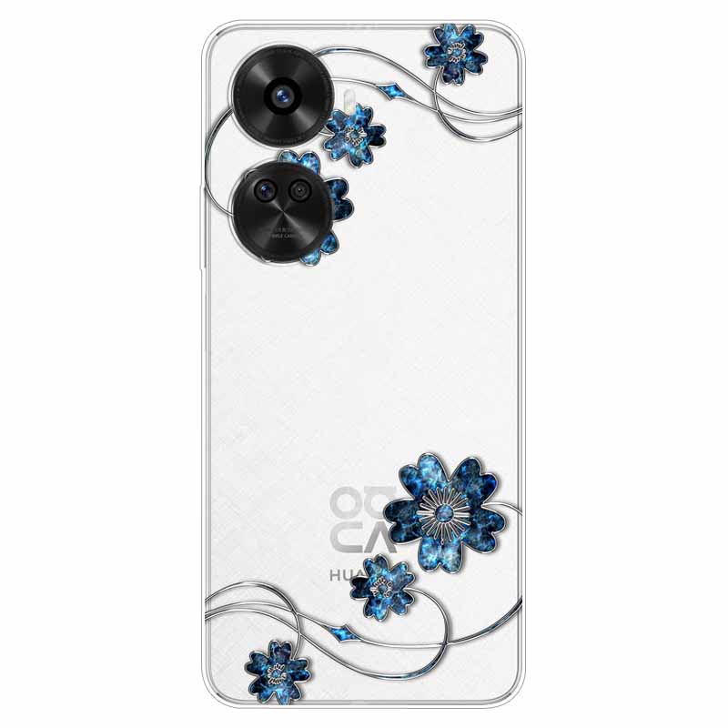 For Huawei Nova 12 SE Case Soft Girl Shockproof Phone Cover for Huawei Nova 12SE Case BNE-LX1 TPU Clear Transparent Silicone