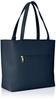 Porta Fortuna Tote Bag with Fringe Tassels, B5 Size, 4453, Navy