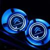 2Pcs LED Car Luminous Color Changing Cup Holder Coaster For Citroen C4 C3 C5 C1 C2 C6 C4L DS3 DS4 Berlingo Picasso Saxo Jumper