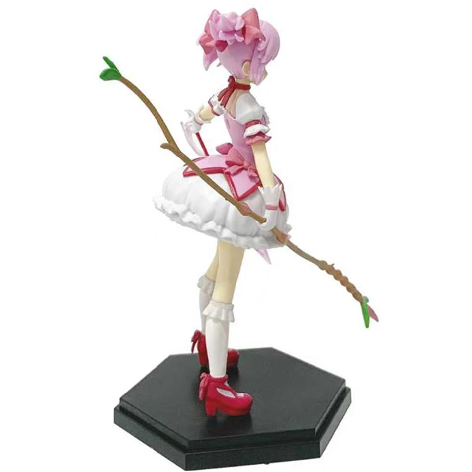 Geschenk Puella Magi Madoka Magica Anime Figur Kaname Madoka Magisches Mädchen PVC Anime Actionfiguren Anime Cartoon Modell Spielzeug Geschenke