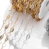1m Stainless Steel Hollow Crown And Heart Link Chains for Handmade DIY Waist Chain Necklace Bracelet Jewelry Making Chain