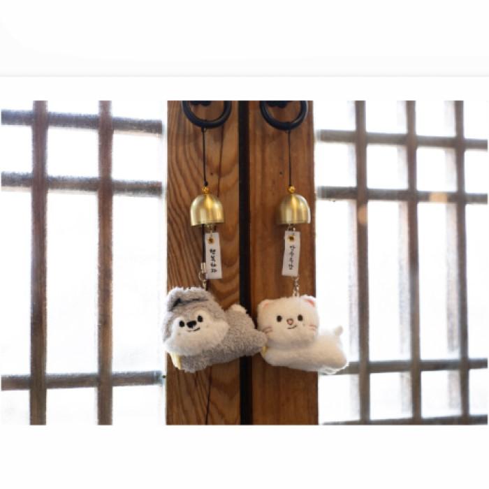 Stray Kids [World Tour Run It Seoul] SKZOO PLUSH DOOR BELL KEYRING