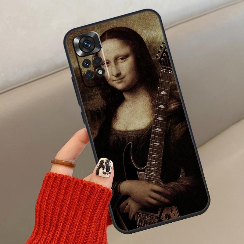 

Mona Lisa Case For Xiaomi Redmi Note 14 10 11 12 13 15 Pro Plus Cover For Redmi 15 14C 10C 12C 13C 15C Redmi 10C