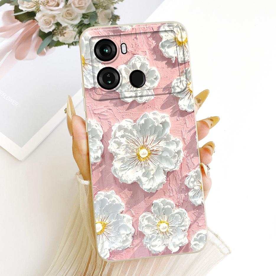 For Itel P40 Case P662L Cute Cat Panda Cartoon Cover Shockproof Soft TPU Phone Case For Itel P40 Plus P683L P 40 ItelP40 + Shell