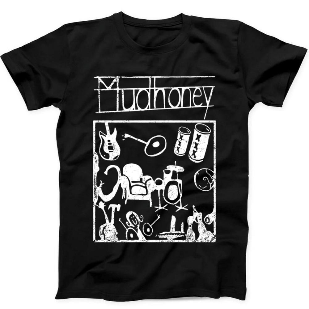Mudhoney Limited Edition Band Rock Grunge Music Funny Gift Black Tee T Shirt 517 Unisex T-Shirt S