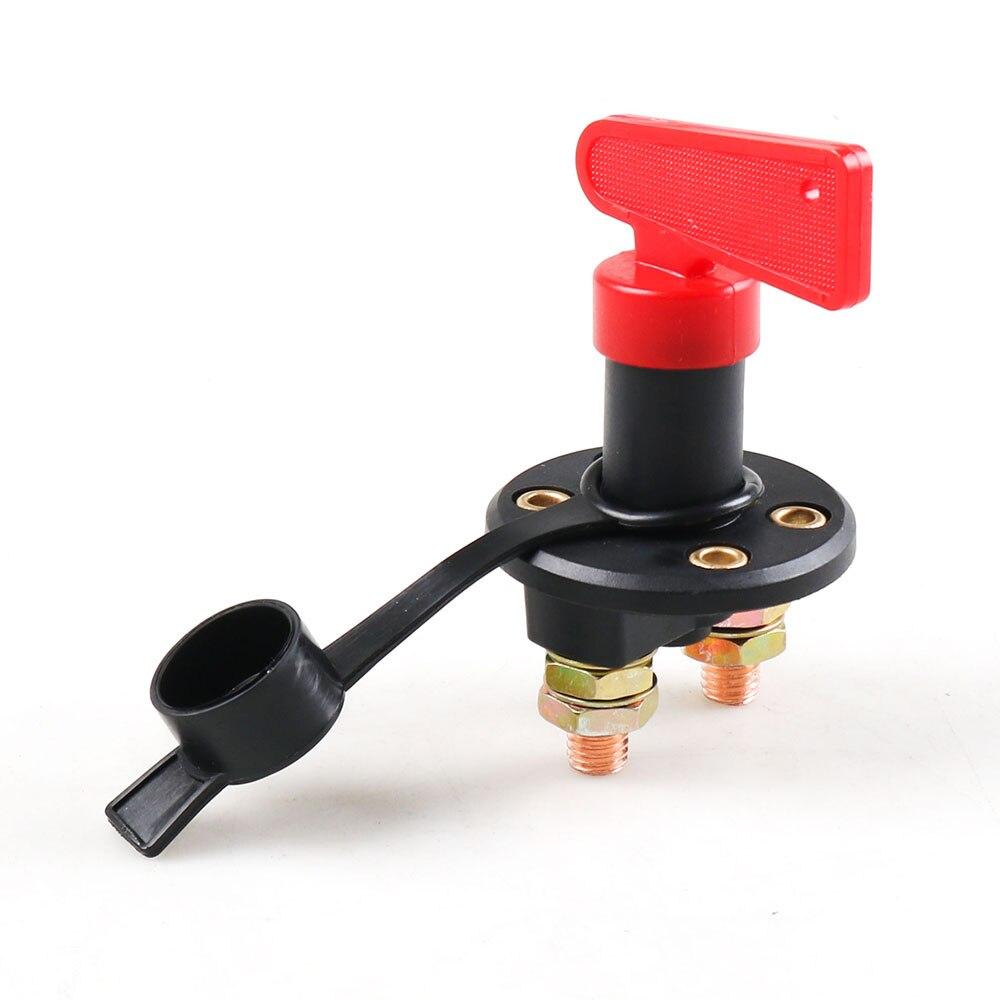 Car Battery Switch High Current Battery Disconnect Isolator Cut Off Switch For Marine Auto ATV Vehicles Interior Parts