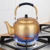 Portable Gold Coffee Pot With Comfortable Grip Home Coffee Maker Boiling Kettles Ideal For Travel And Kitchen