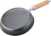 Wahei Freiz Tsubame Sanjo Black Iron Fried Egg Frying Pan 16cm IH Compatible Gas Omelet Wooden Handle Made In Japan Carefully Selected Materials