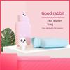New Silicone Cute Rabbit Water-Filled Hot Water Bottle, Fashionable and Creative Warm Water Bag, Portable Student Hand Warmer