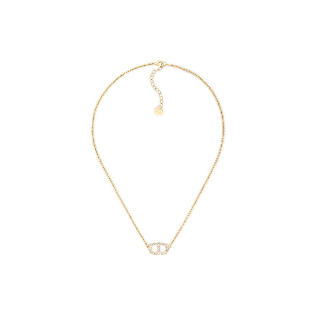 Dior Cd Logo Lobster Clasp Metal Necklace Women Necklace N2241WOMCY-D03S