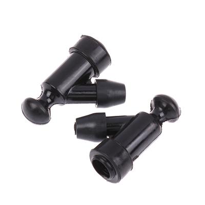 1 ks čierny kryt zapaľovacej sviečky pre motor kosačky na trávu, náhradné diely pre kosačky, záhradné príslušenstvo pre elektrické náradie