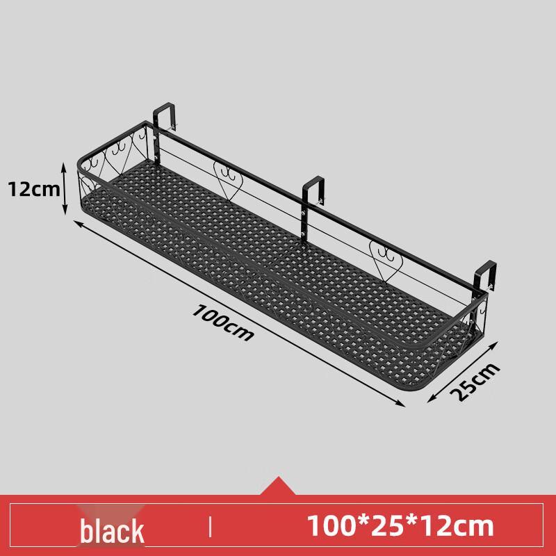 Металлическая подвесная подставка для цветов на балкон