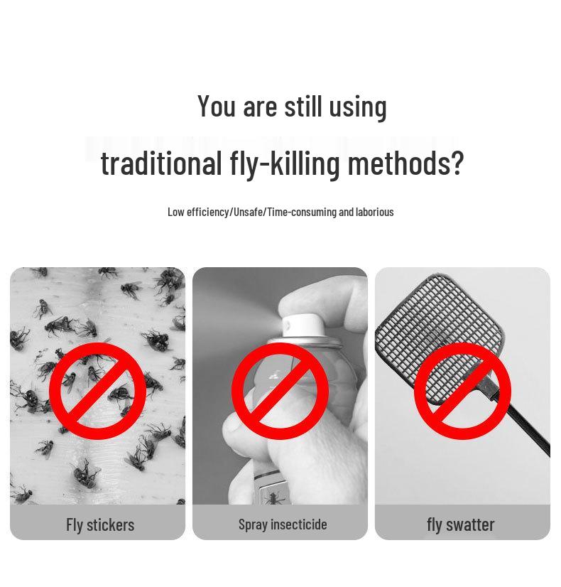 Automatic Fly and Mosquito Trap for Home and Restaurant Use