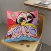 Kawaii P-Powerpuff Anime G-Girls Pillow Cover Sofa Cushion Cover Home Room Decoration Children Gift