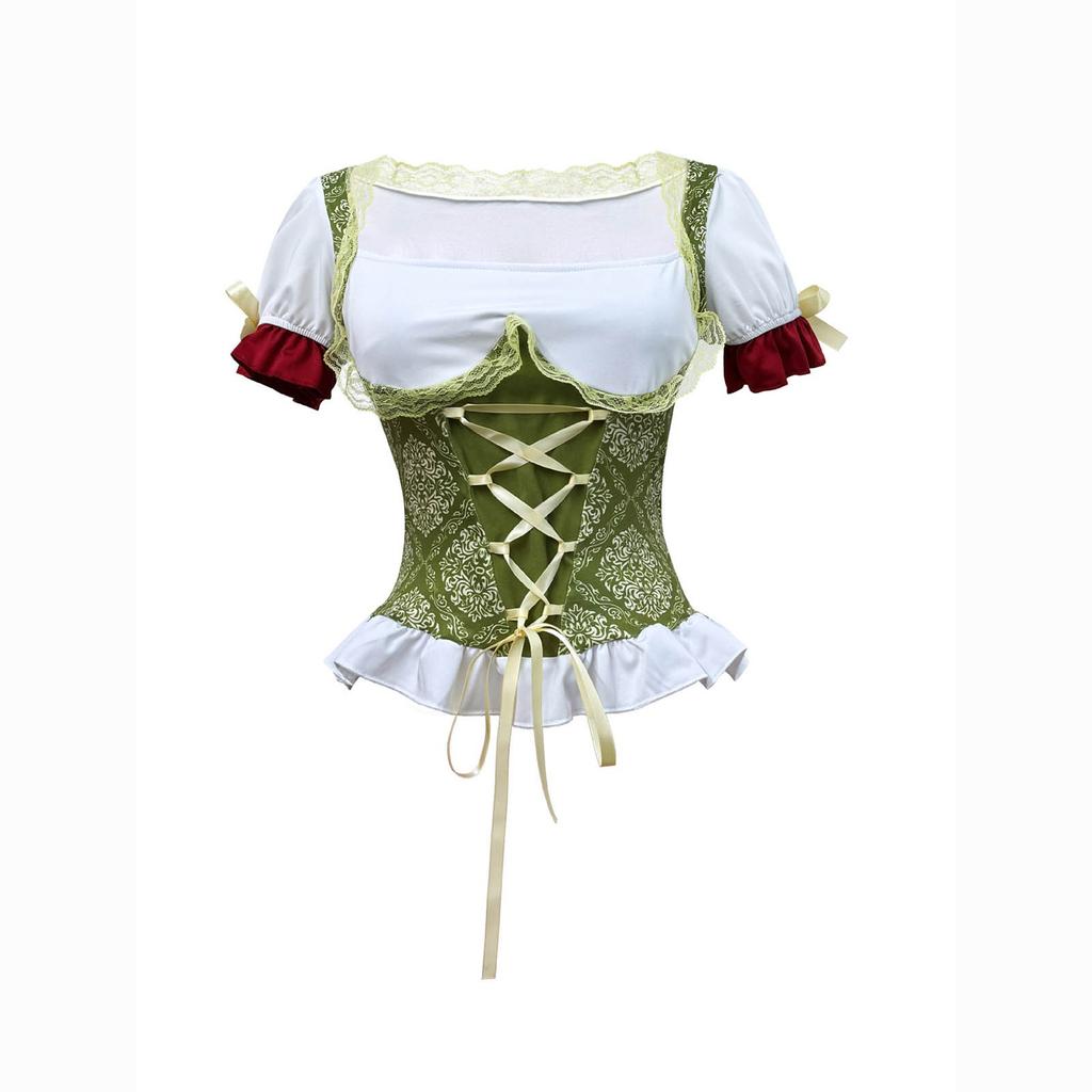 Women's Oktoberfest Costume Performance Costume Work Skirt Costume