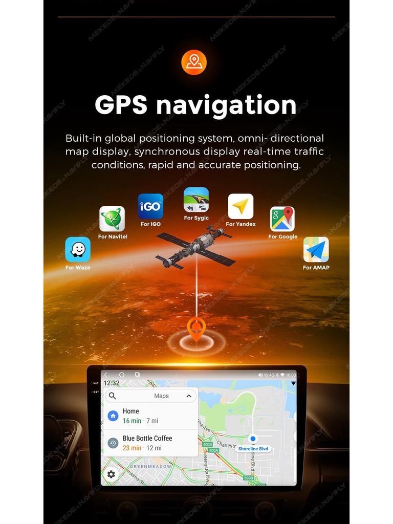 VW Touareg 2012-2015 9" Android Smart Navigation System