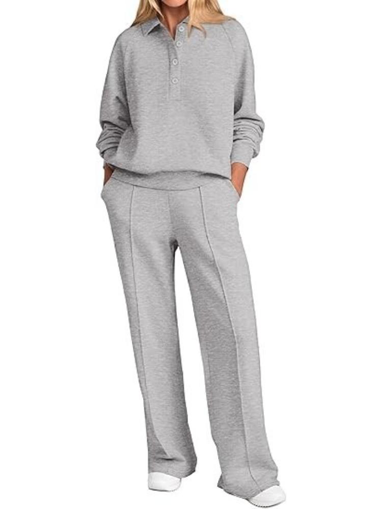 Women Long Sleeve Lounge Set In Multiple Colors