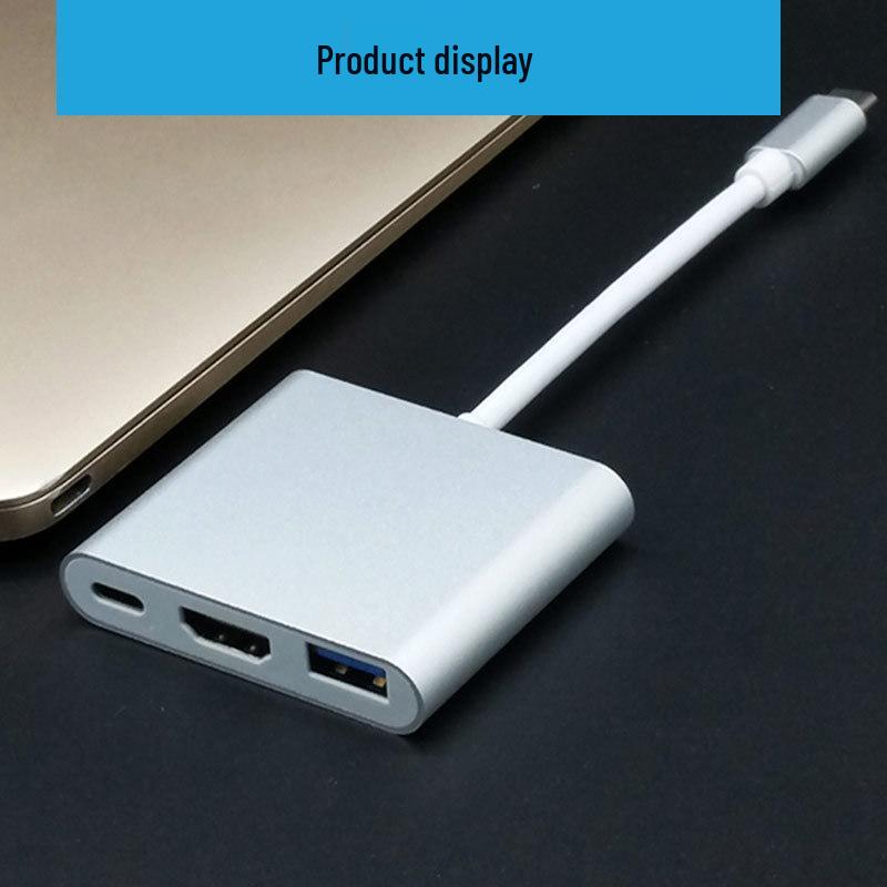 Type-C To HDMI USB Hub with Docking Station Adapter Cable