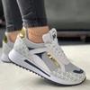 New Style Women Wedges Sneakers Lace - Up Breathable Sports Shoes Casual Platform Female Footwear Ladies Vulcanized Shoes