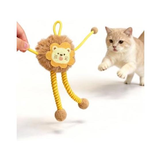 Cat Toy, Kicking Toy, Cat Ball, Ball, Wool Felt, Chew Toy, Rope, Elasticity, Toothpaste, Sturdy, Stuffed Toy, Makes Sound, Bell Holder, Playing